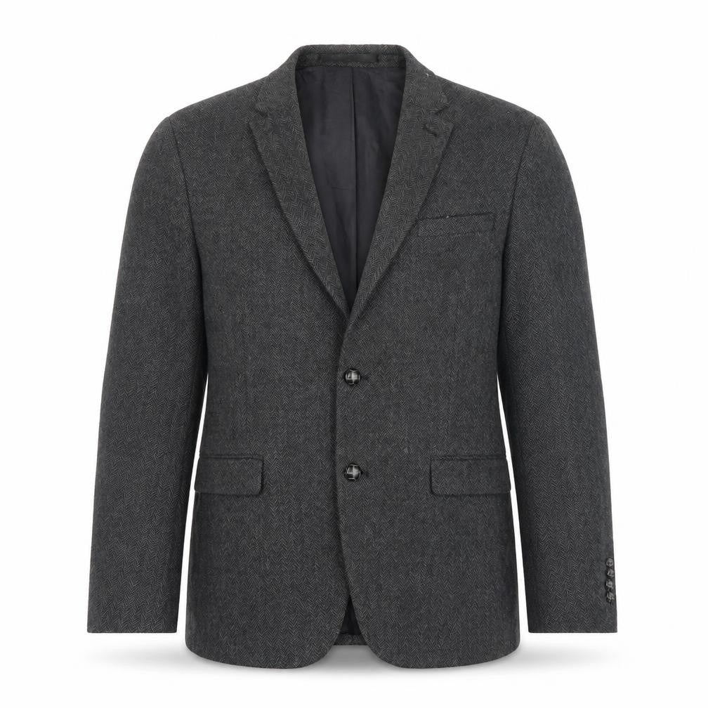 Cedarwood State Mens Grey Rain Coat Coatigan Size M