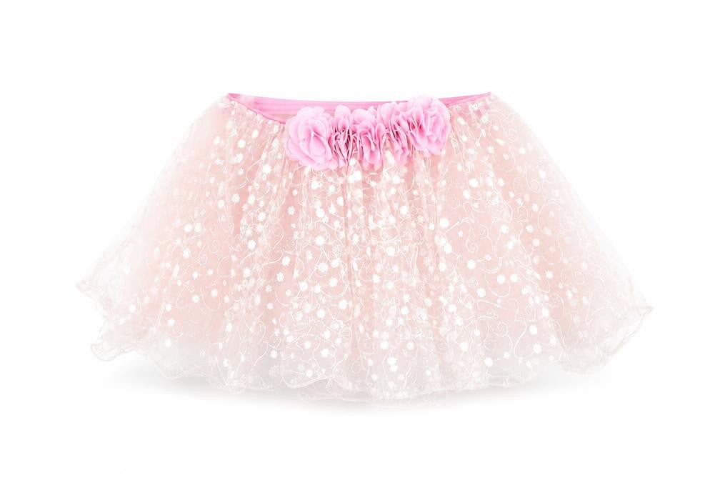 Preworn  Girls Pink  Polyester Flare Skirt One Size  Regular