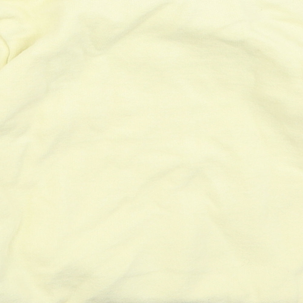 Primark  Girls Yellow  Cotton Pullover Jumper Size 24 Months   - Rainbow