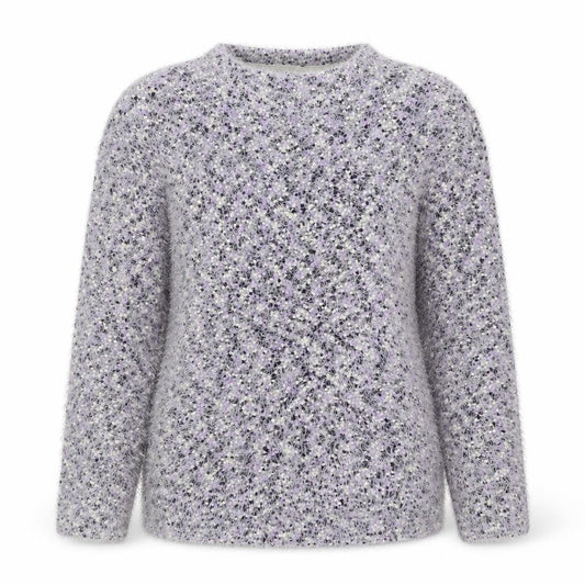 M&Co Womens Pink Round Neck  Nylon Pullover Jumper Size 14