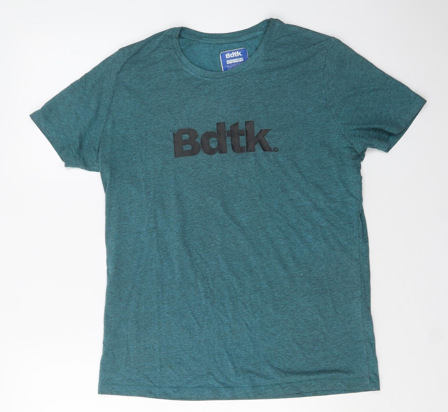Bdtk Womens Beige  Cotton Basic T-Shirt Size S Crew Neck