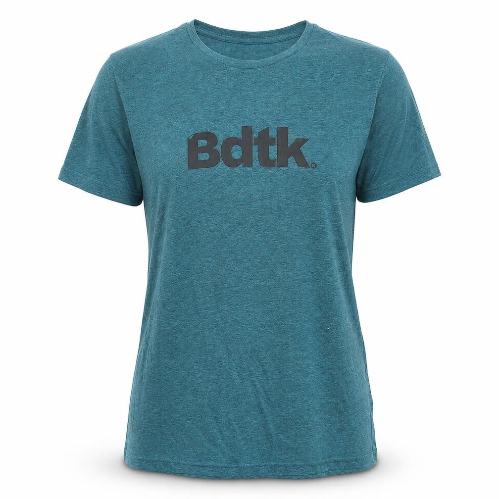Bdtk Womens Beige  Cotton Basic T-Shirt Size S Crew Neck