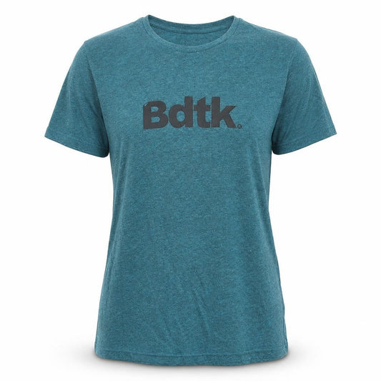 Bdtk Womens Beige  Cotton Basic T-Shirt Size S Crew Neck