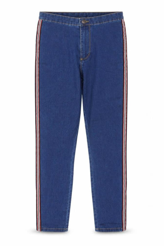Denim & Co. Womens Blue  Cotton Jegging Jeans Size 10 L28 in Slim