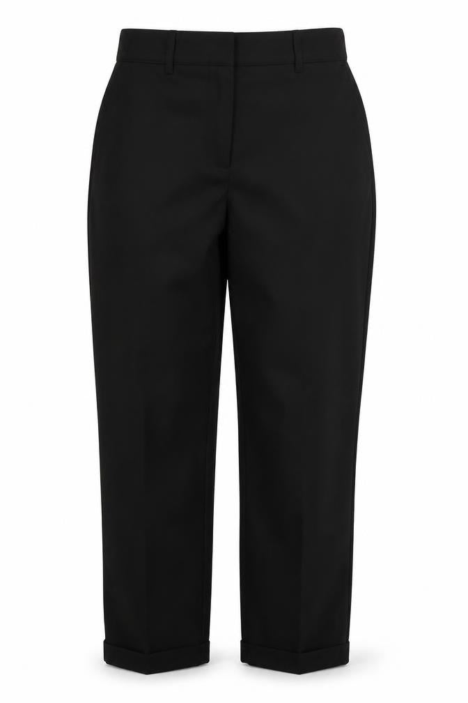 NEXT Womens Black  Polyester Trousers  Size 10 L28 in Regular Hook & Eye