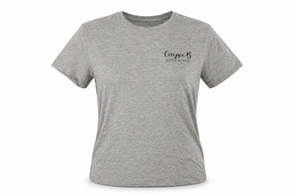 Primark Womens Grey  Cotton Basic T-Shirt Size S Crew Neck