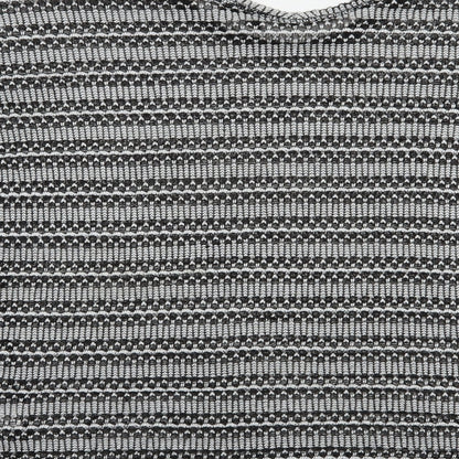 Next Womens Grey Scoop Neck Striped Polyester Pullover Jumper Size 14
