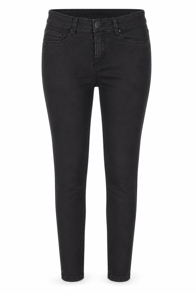 Dorothy Perkins Womens Black  Cotton Skinny Jeans Size 8 L26 in Regular Button