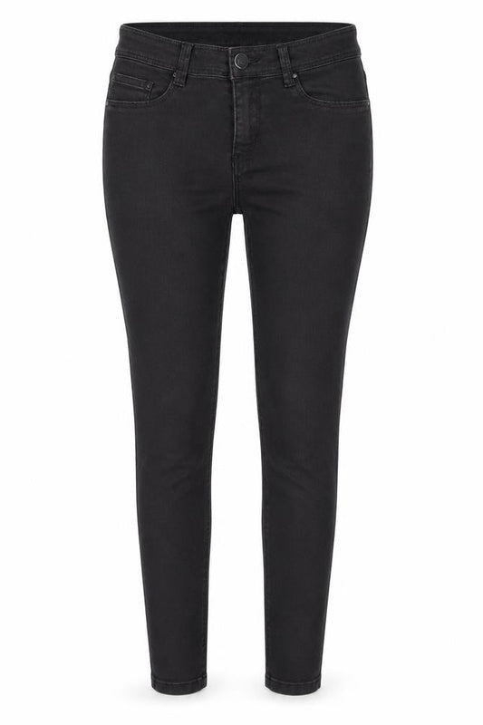 Dorothy Perkins Womens Black  Cotton Skinny Jeans Size 8 L26 in Regular Button
