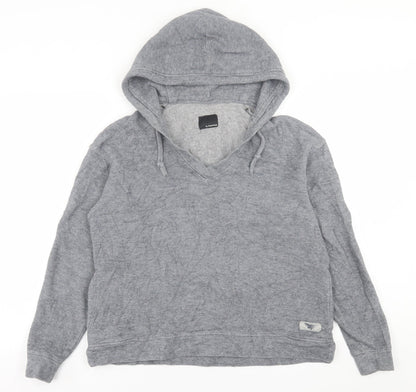 INSOMNIA Womens Grey  Cotton Pullover Hoodie Size M  Pullover
