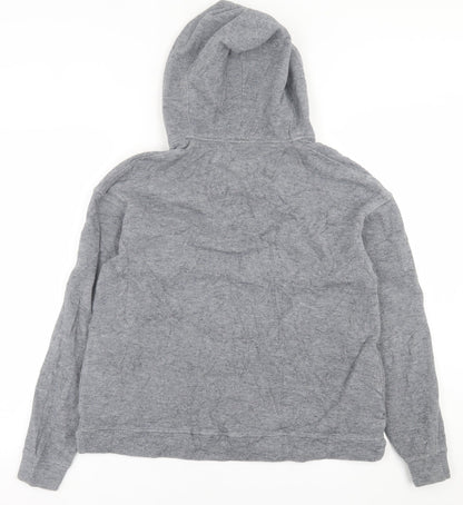INSOMNIA Womens Grey  Cotton Pullover Hoodie Size M  Pullover