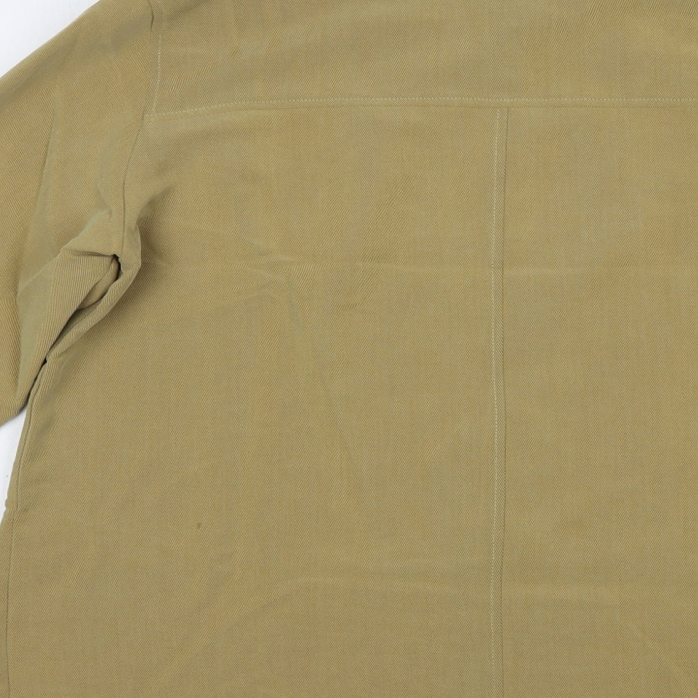 Yarell Womens Beige   Jacket Blazer Size 16  Button