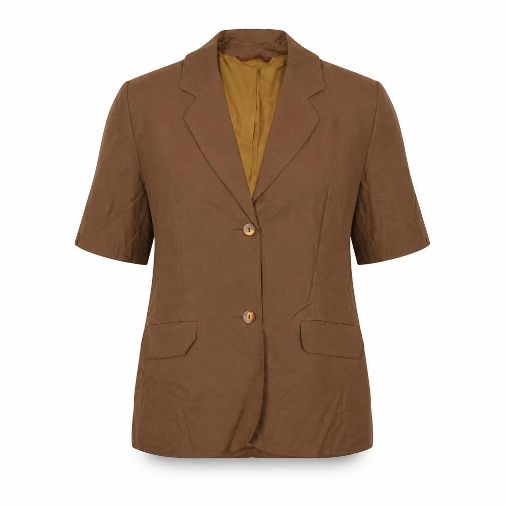 Steilmann Womens Brown   Jacket Blazer Size 14  Button