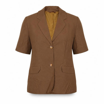 Steilmann Womens Brown   Jacket Blazer Size 14  Button
