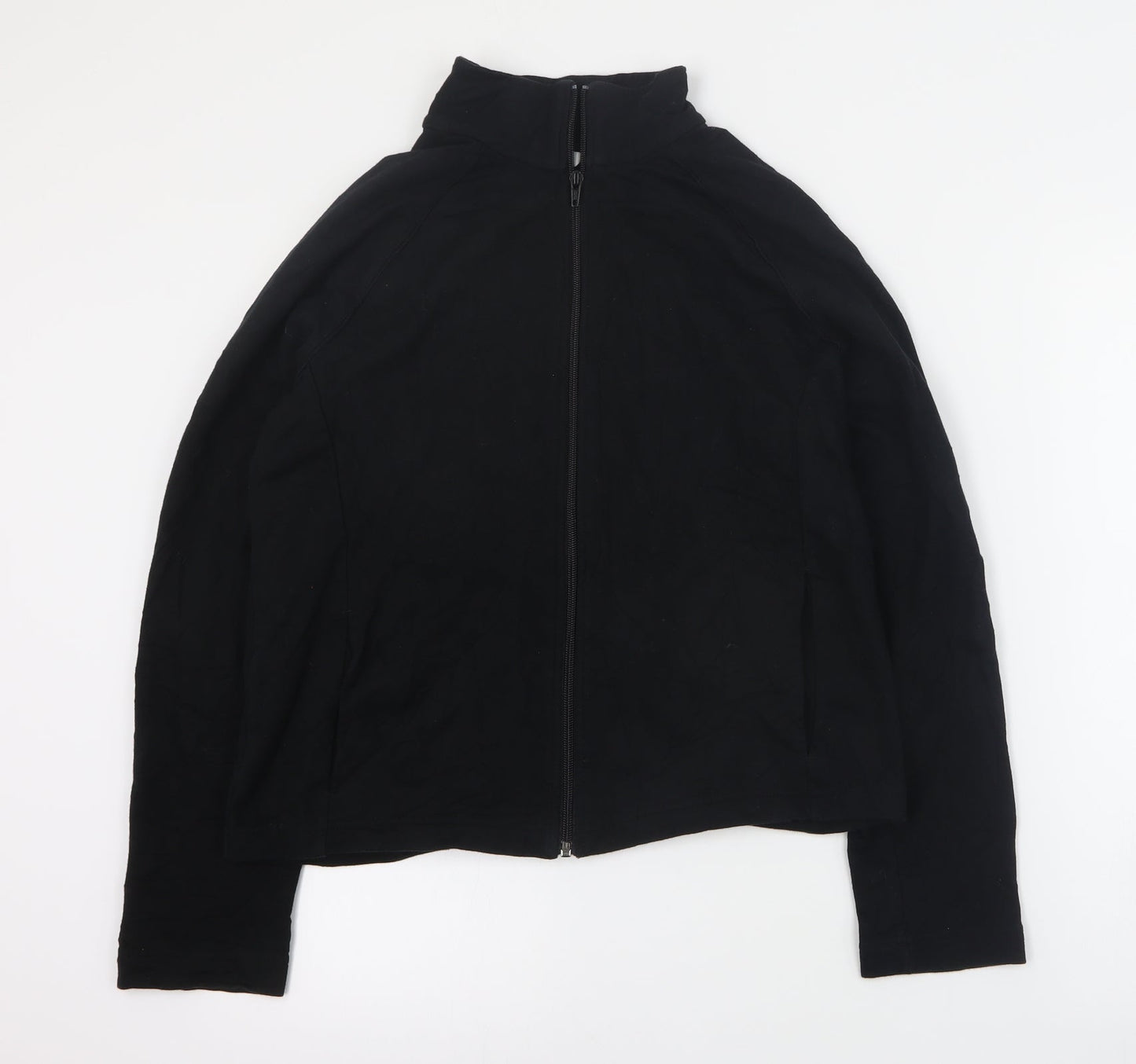 Marks and Spencer Womens Black   Jacket  Size 14  Zip