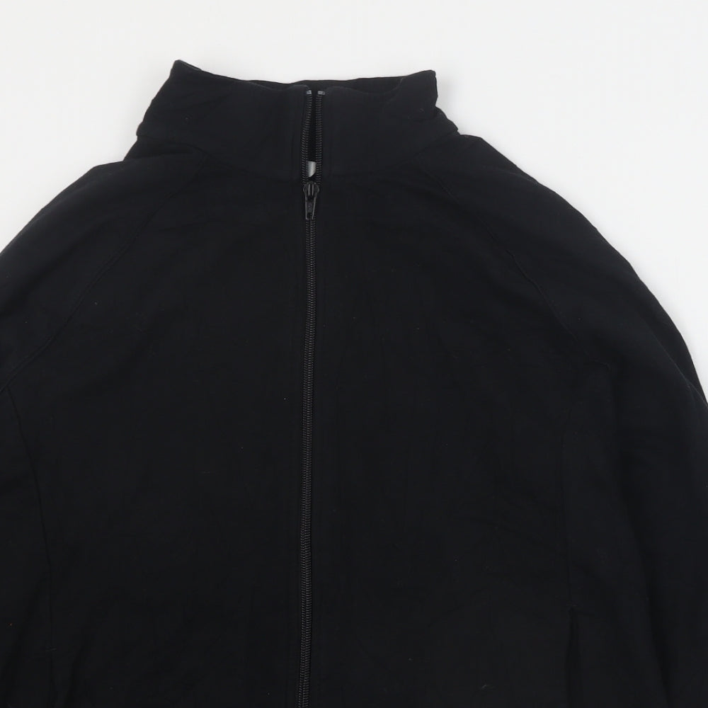 Marks and Spencer Womens Black   Jacket  Size 14  Zip