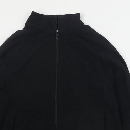 Marks & Spencer Womens Black   Jacket  Size 14  Zip