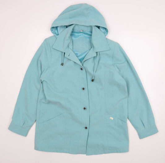 JBC Womens Blue   Jacket  Size 12  Button