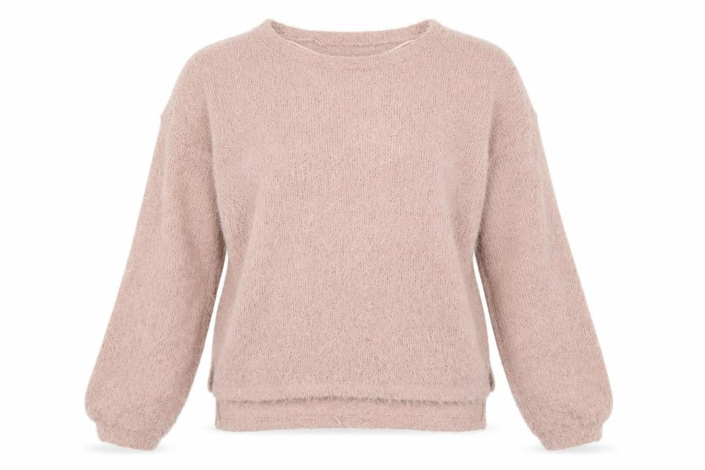 Primark Womens Pink Crew Neck  Polyester Pullover Jumper Size 6   - 6/8