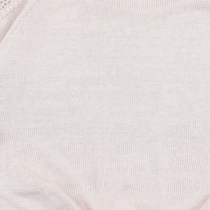 Marks & Spencer Womens Pink Round Neck  Polyester Pullover Jumper Size 10