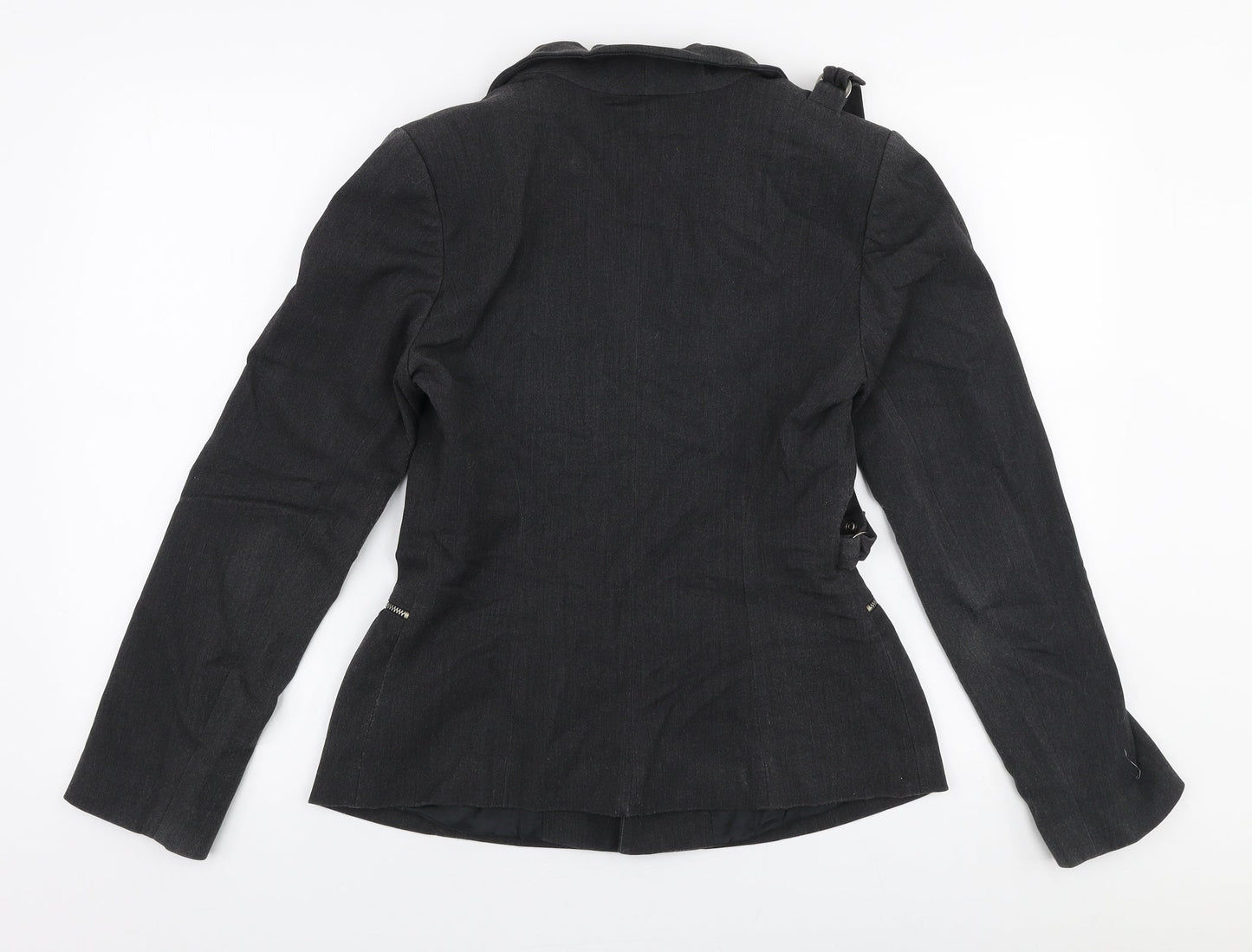 Sinequanone  Womens Grey   Jacket Blazer Size 8  Button