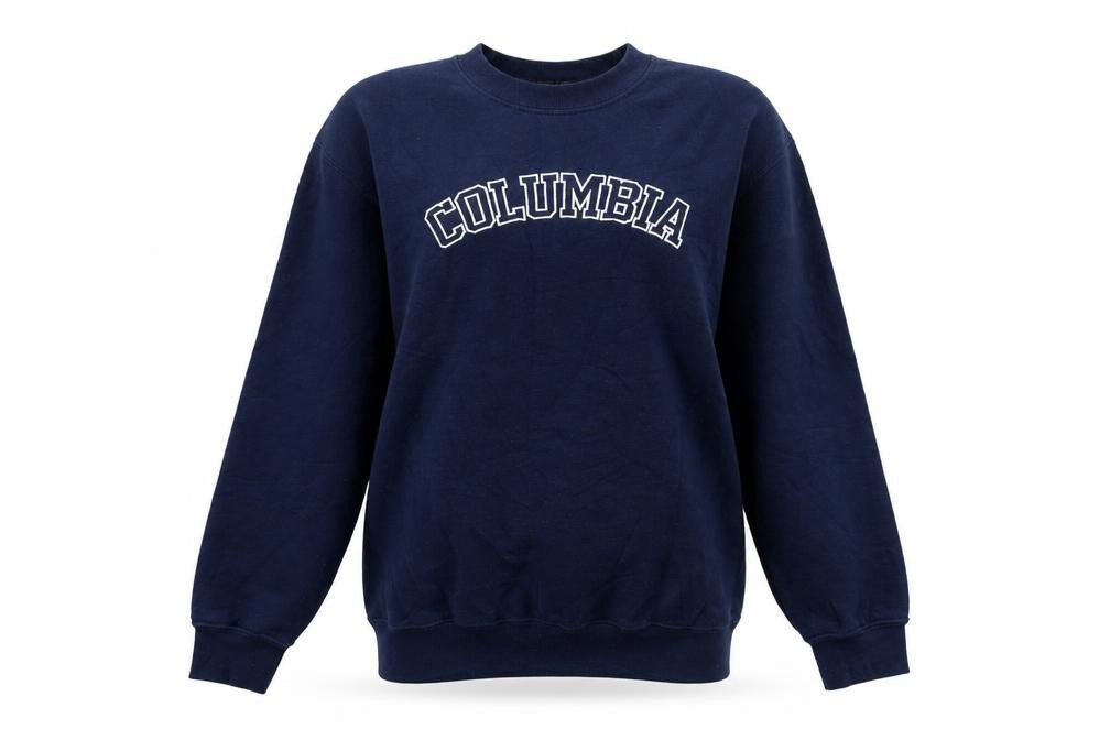 PRETTYLITTLETHING Womens Blue  Polyester Pullover Sweatshirt Size S