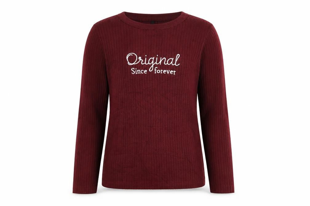 H&M Womens Red Boat Neck  Acrylic Pullover Jumper Size S
