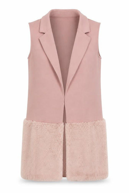 Select Womens Pink  Polyester Jacket Blazer Size 8