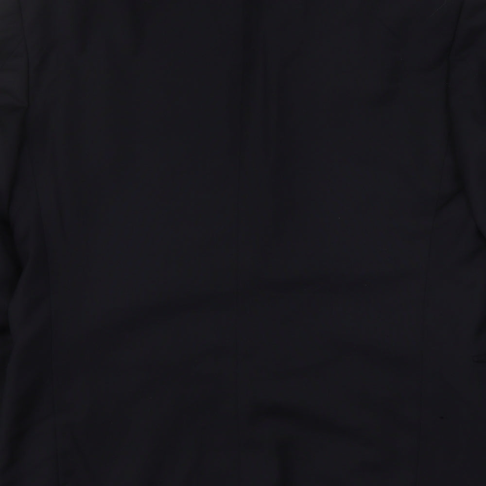 Ithitex Mens Blue  Wool Jacket Suit Jacket