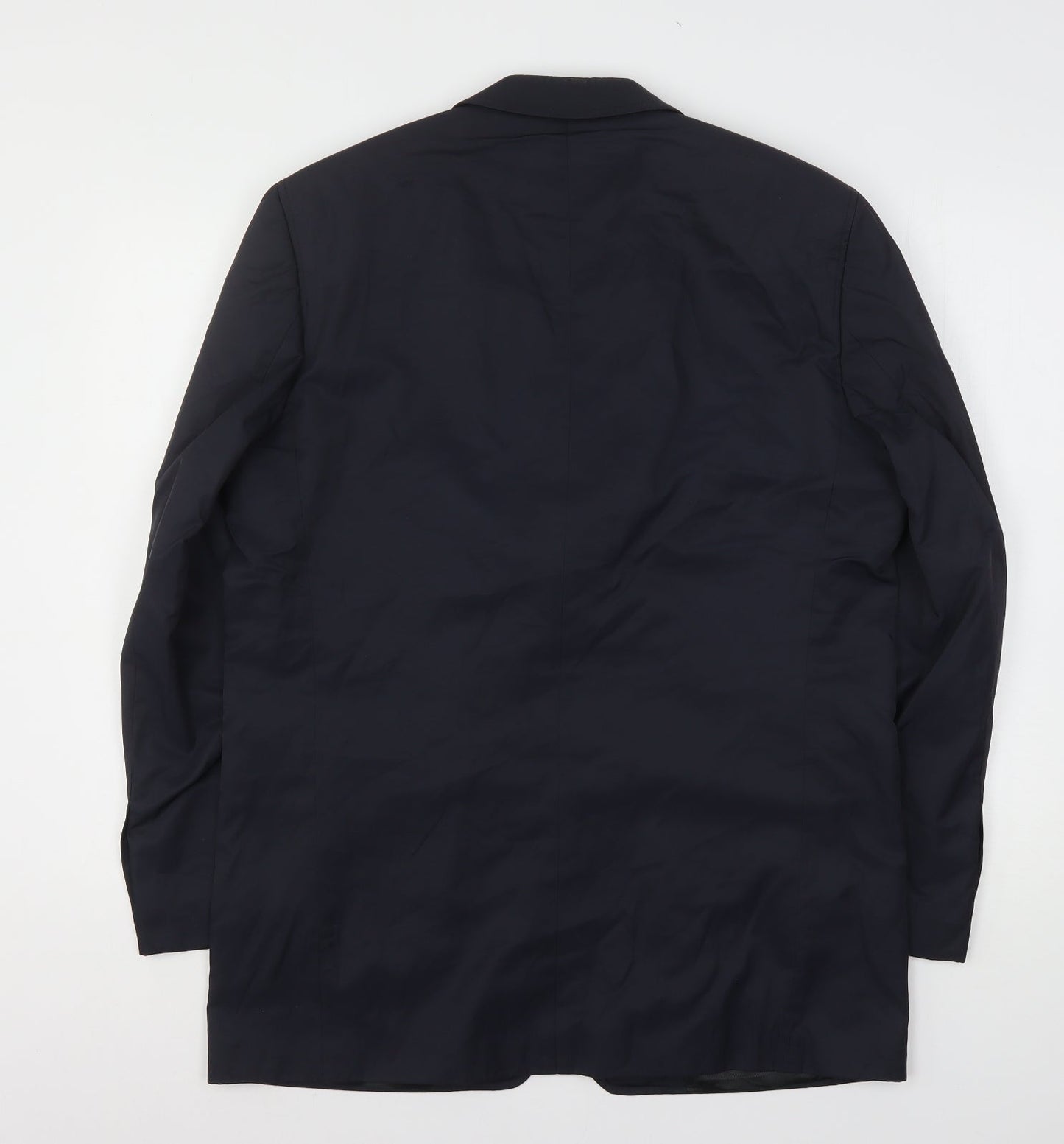 Milan Collection  Mens Blue  Cotton Jacket Suit Jacket