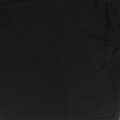 Red Herring Mens Black  Acrylic Pullover Sweatshirt Size M