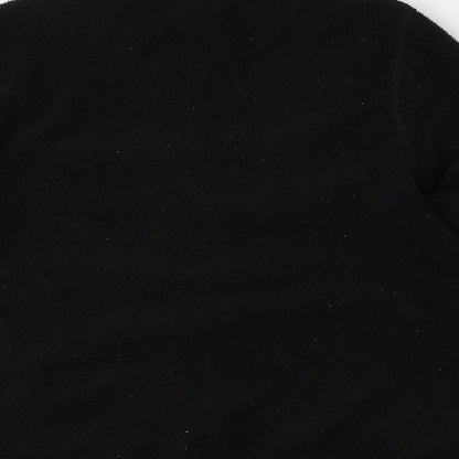 George Mens Black   Jacket  Size L  Zip