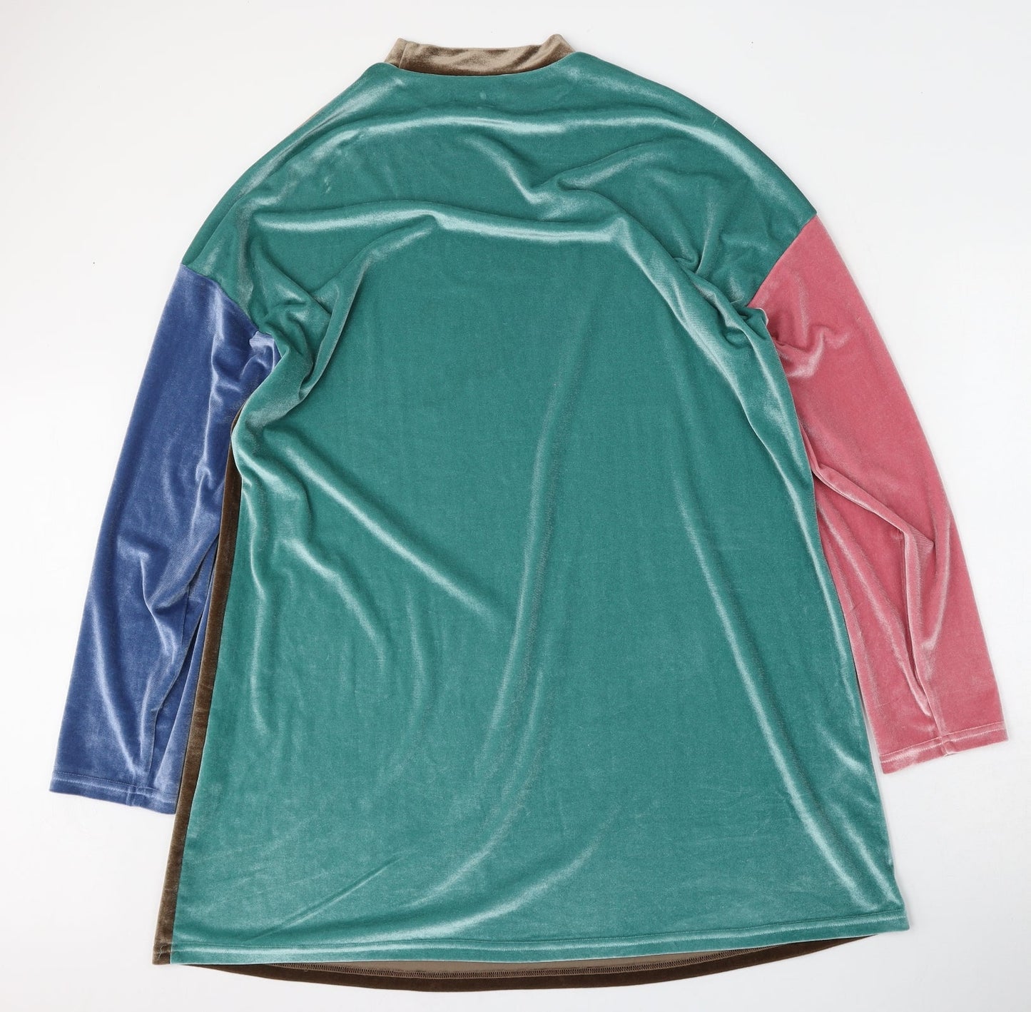 SheIn Womens Multicoloured  Polyester Pullover Sweatshirt Size L