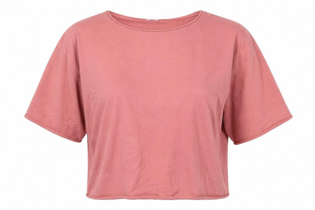 H&M Womens Pink Round Neck  Cotton Pullover Jumper Size L