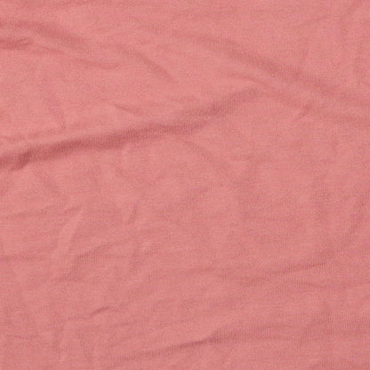 H&M Womens Pink Round Neck  Cotton Pullover Jumper Size L