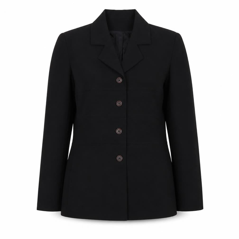 New Look Womens Black   Jacket Blazer Size 12  Button