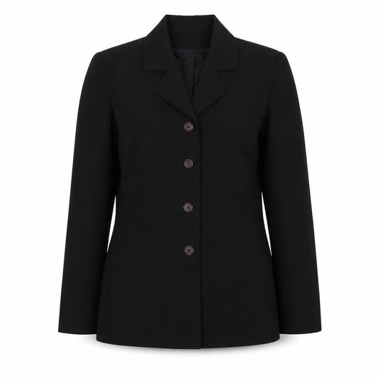 New Look Womens Black   Jacket Blazer Size 12  Button