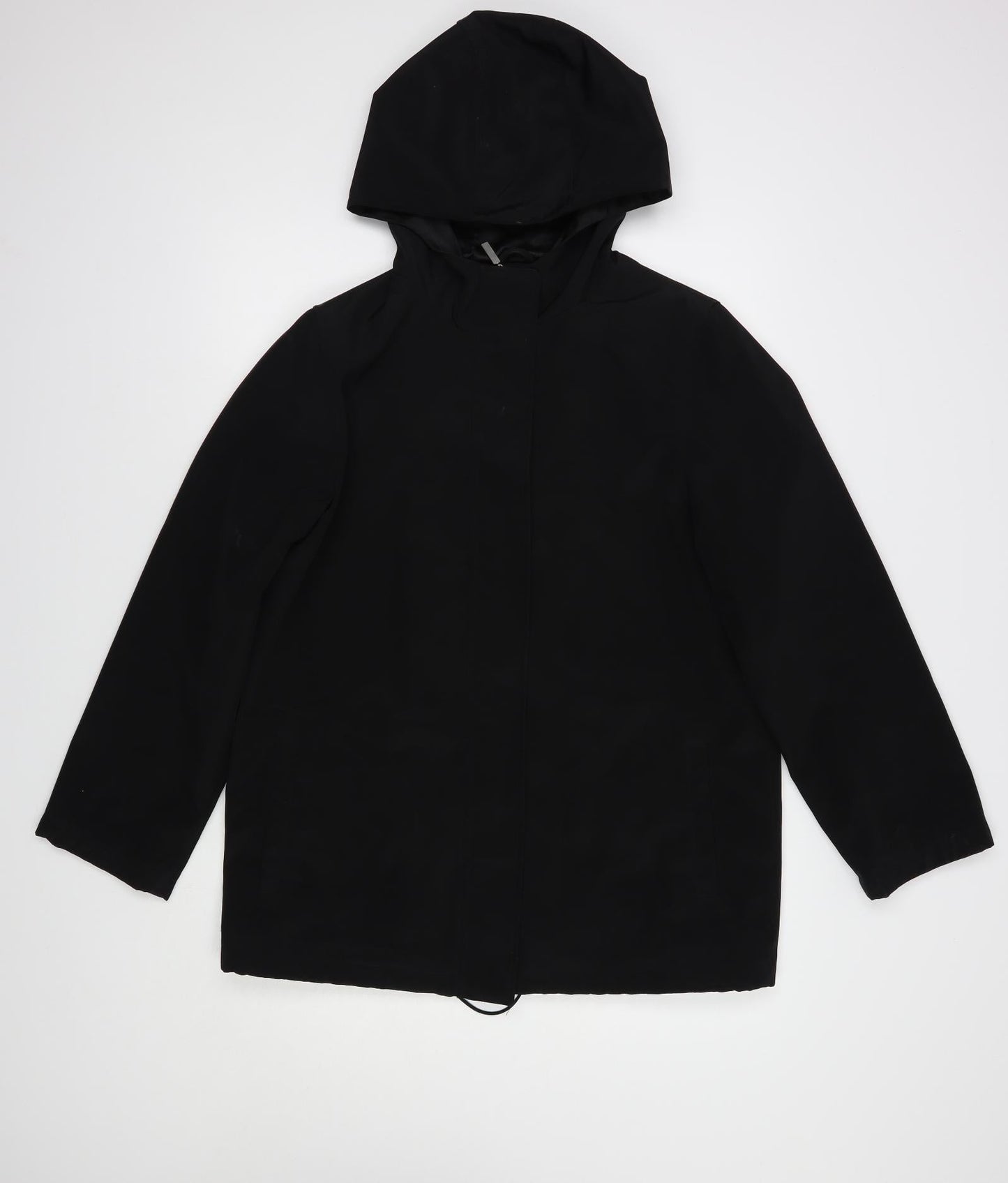 BHS Womens Black   Jacket  Size 12  Zip