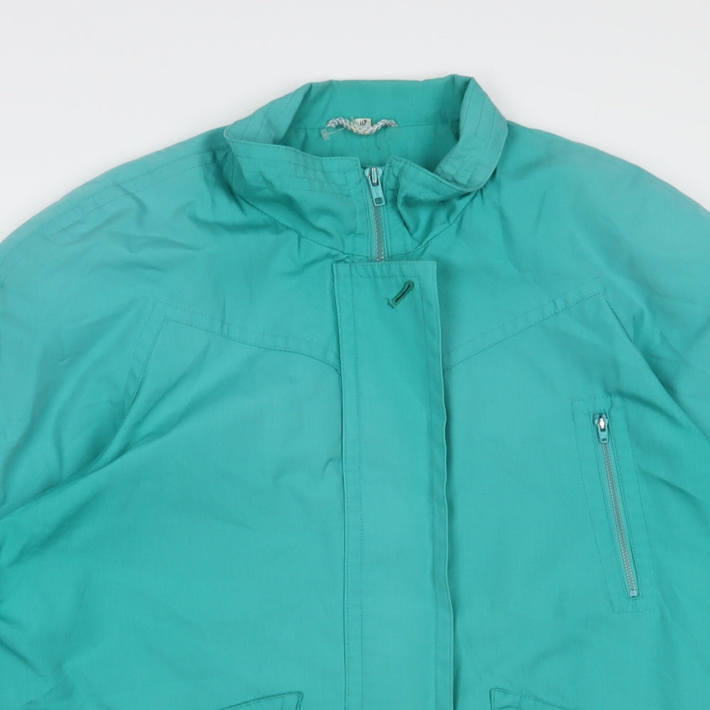 Telesport Womens Green   Jacket  Size 10  Button