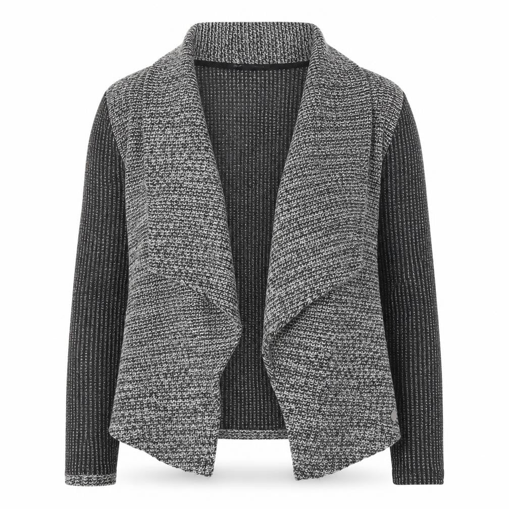 Preworn Womens Grey Round Neck  Acrylic Cardigan Jumper Size M
