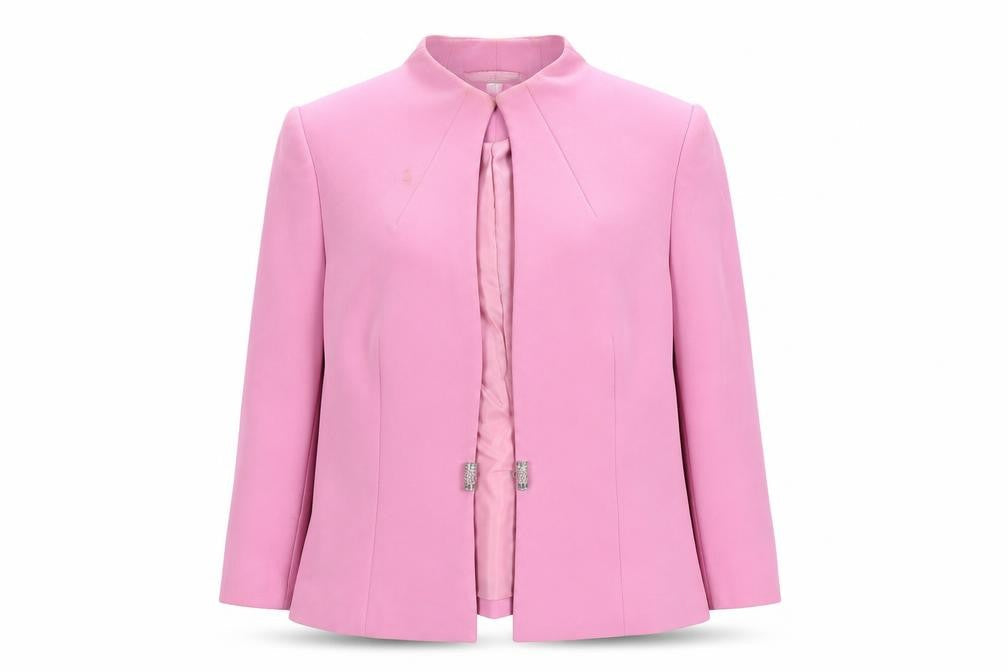 Venini Womens Pink   Jacket Poncho Size 10