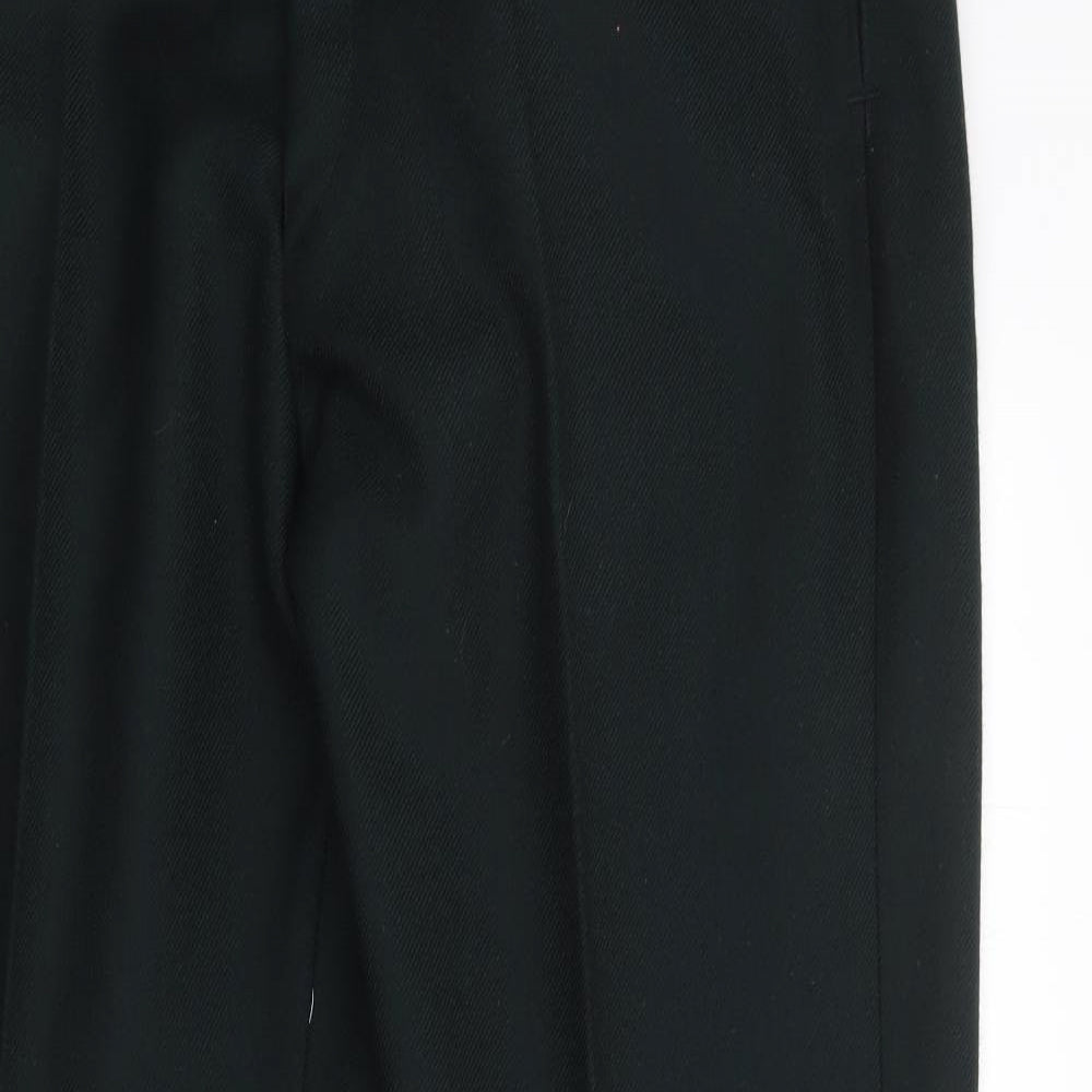 Preworn Womens Green  Polyester Trousers  Size 36 in L31 in Regular
