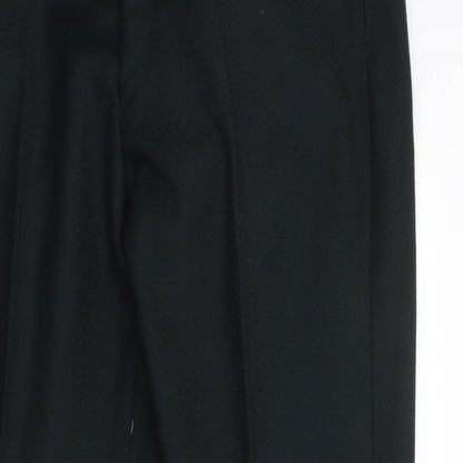 Preworn Womens Green  Polyester Trousers  Size 36 in L31 in Regular