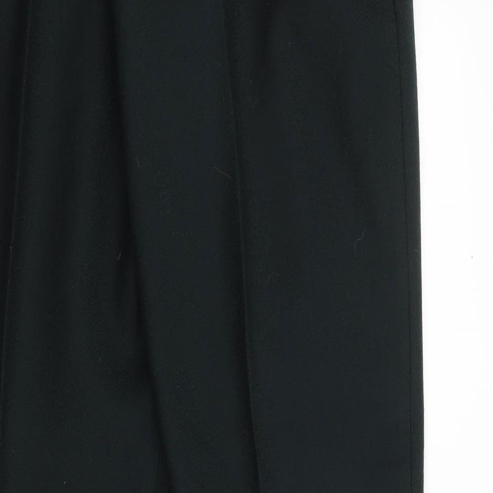 Preworn Womens Green  Polyester Trousers  Size 36 in L31 in Regular