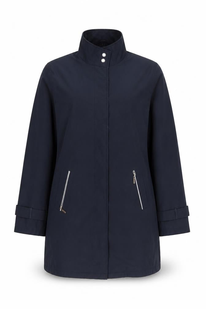David Parry Womens Blue   Jacket Coat Size 14