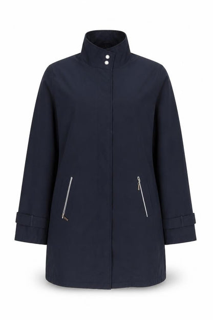 David Parry Womens Blue   Jacket Coat Size 14