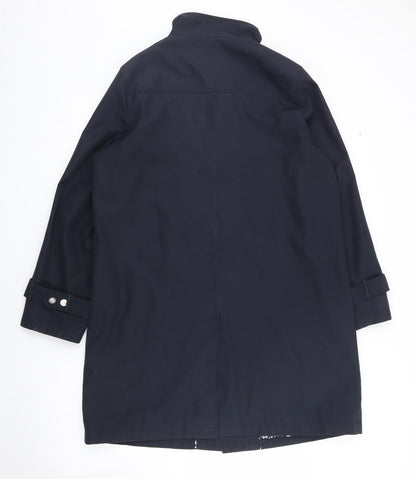 David Parry Womens Blue   Jacket Coat Size 14