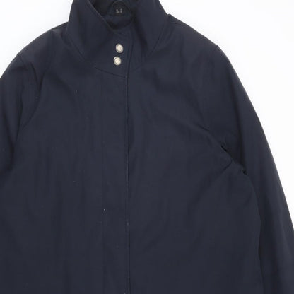 David Parry Womens Blue   Jacket Coat Size 14