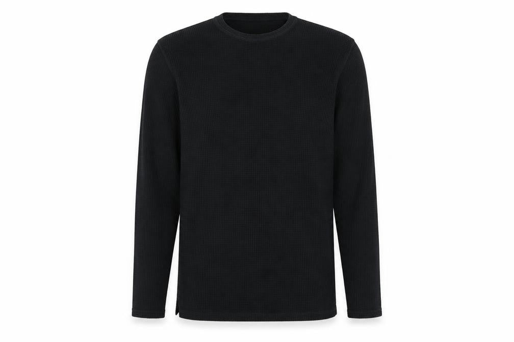 River Island Mens Black  Cotton Pullover Sweatshirt Size M
