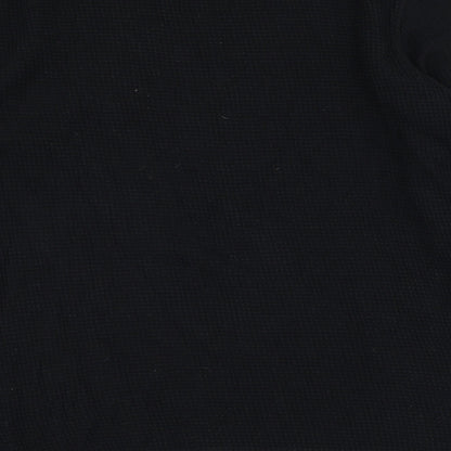 River Island Mens Black  Cotton Pullover Sweatshirt Size M